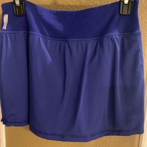 Skirt with shorts under